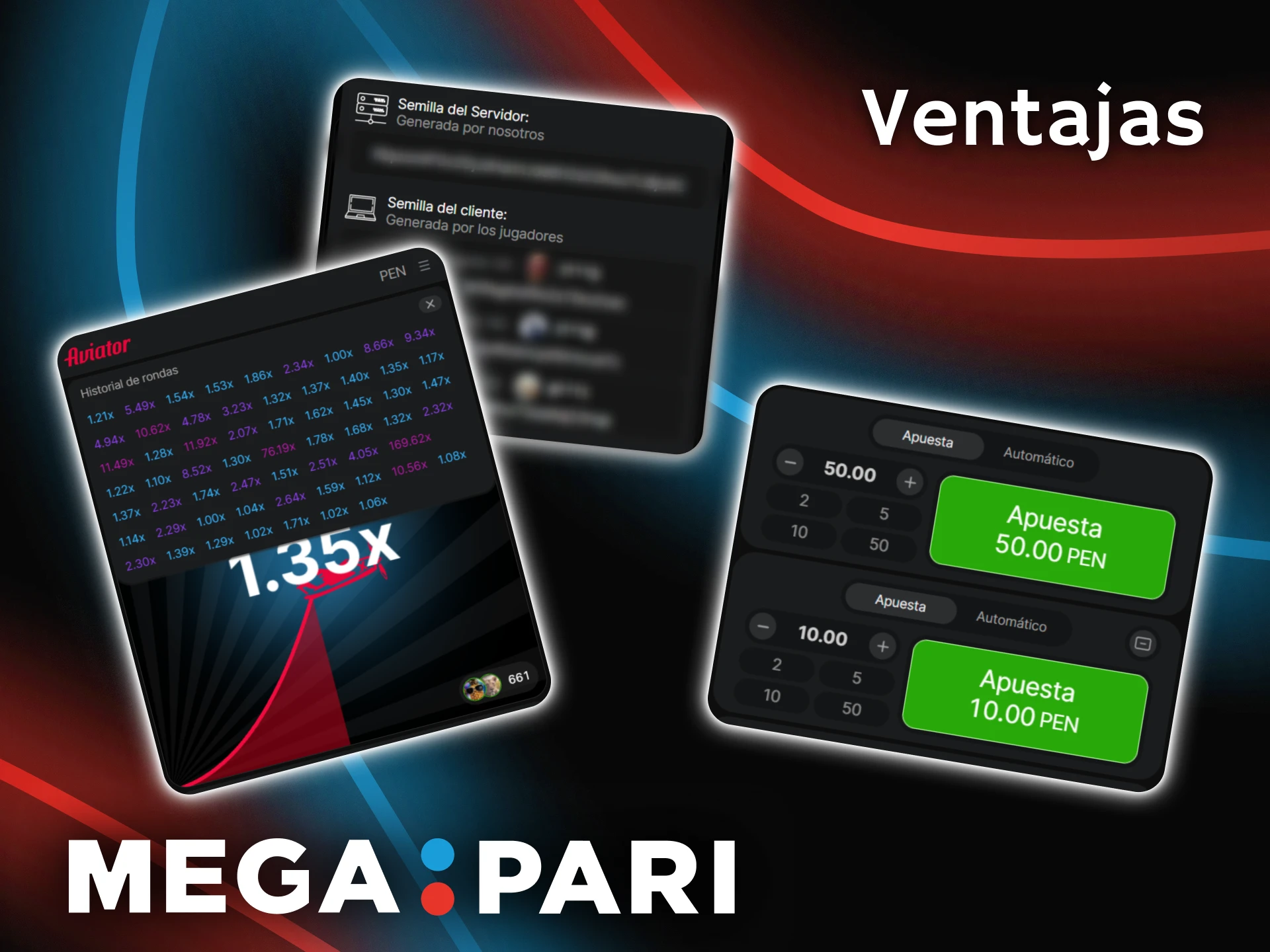 Revisa el historial de rondas y aprovecha las ventajas de transparencia de Aviator en Megapari.