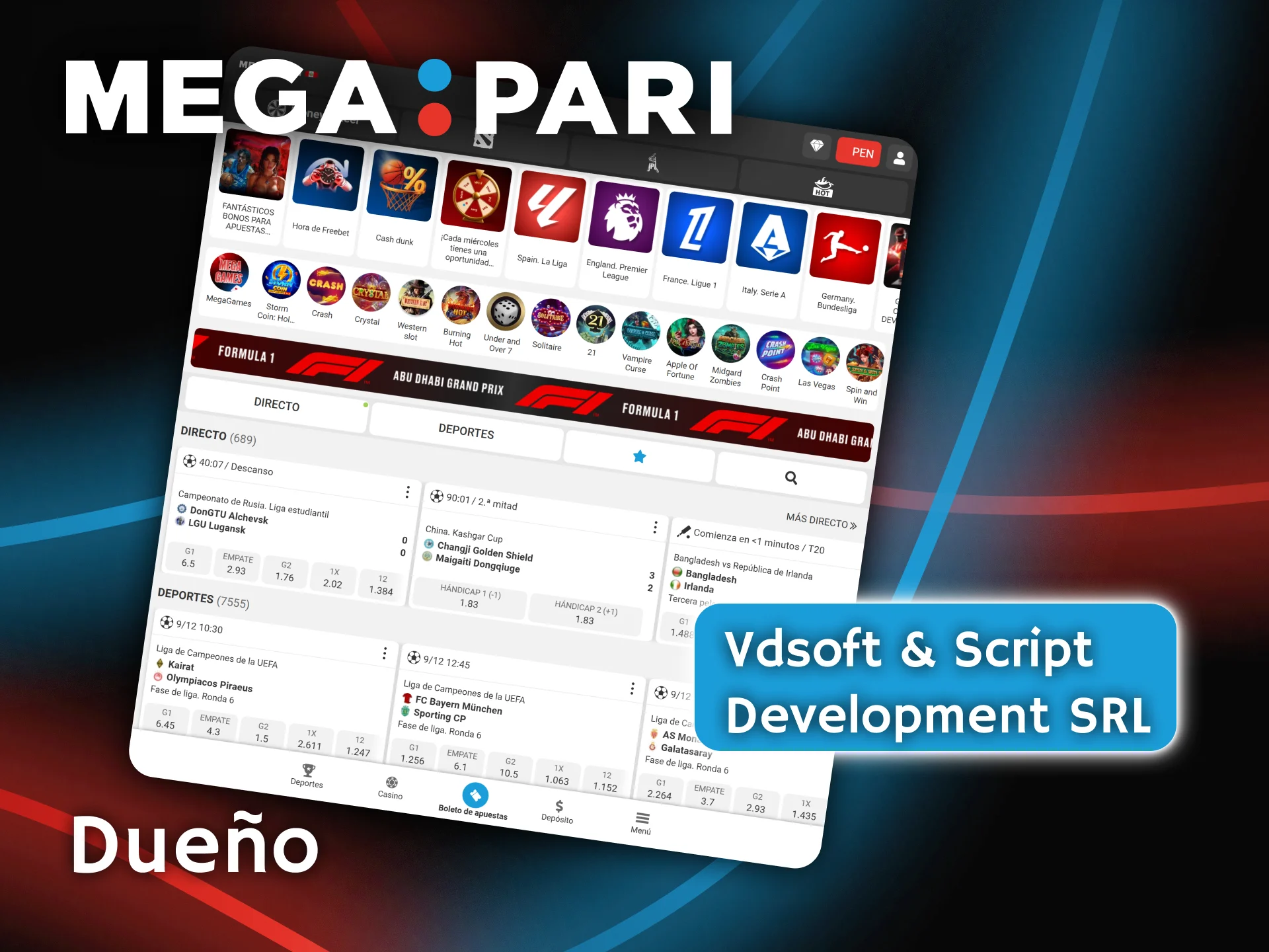 Infórmate sobre la empresa propietaria y la licencia operativa del sitio Megapari.