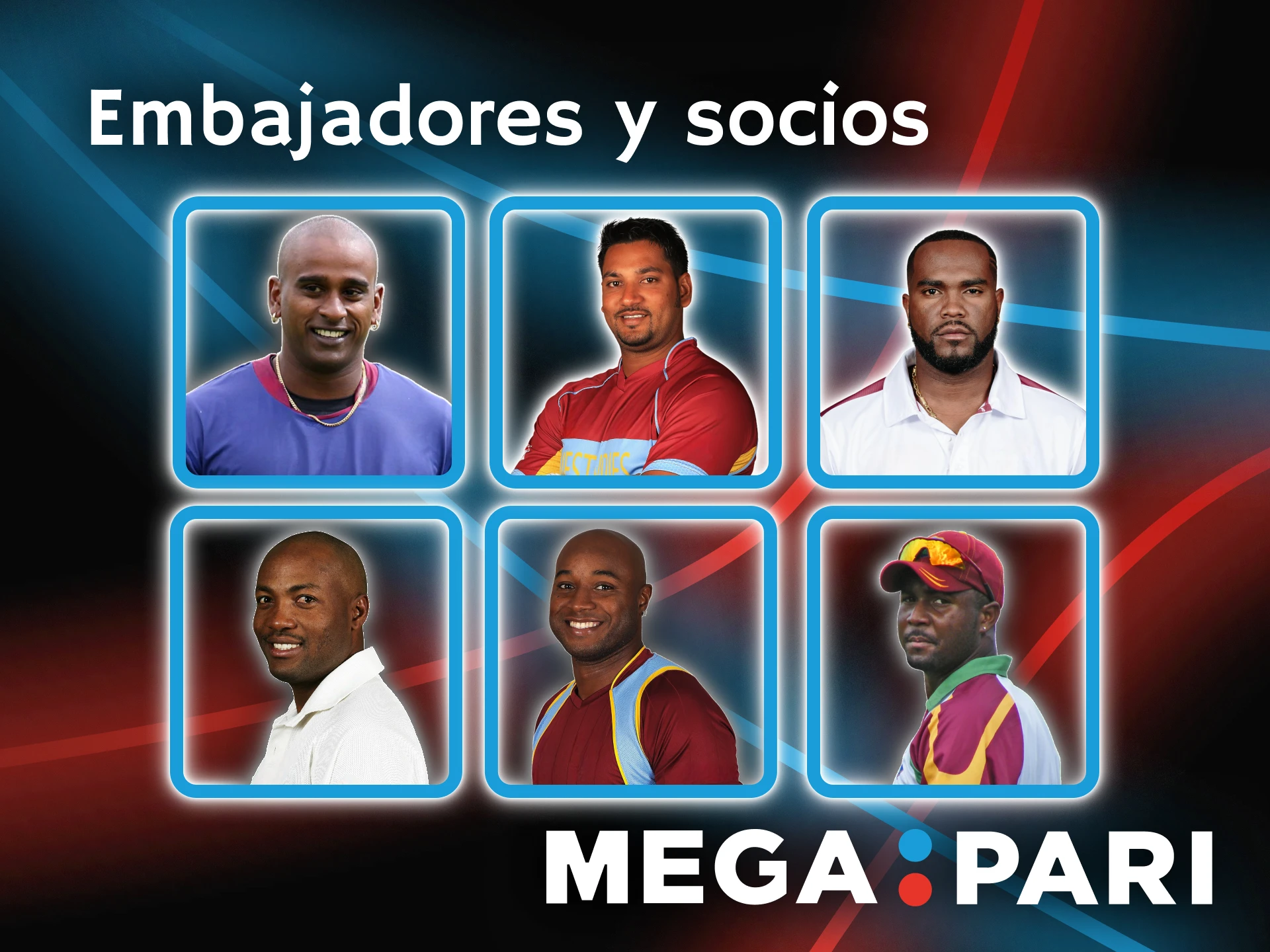 Conoce a los embajadores oficiales y socios deportivos de la marca Megapari.